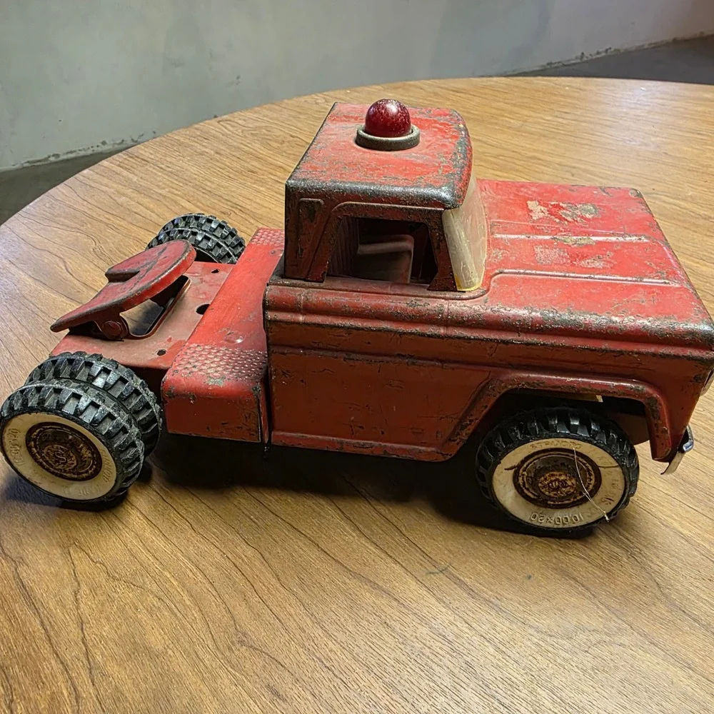 Vtg 1960's Structo Made in USA Fire Truck Cab